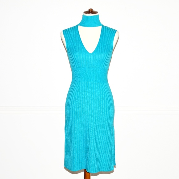 Thierry Mugler Dresses & Skirts - 1990s Thierry Mugler Couture Silk Blend Knit Dress